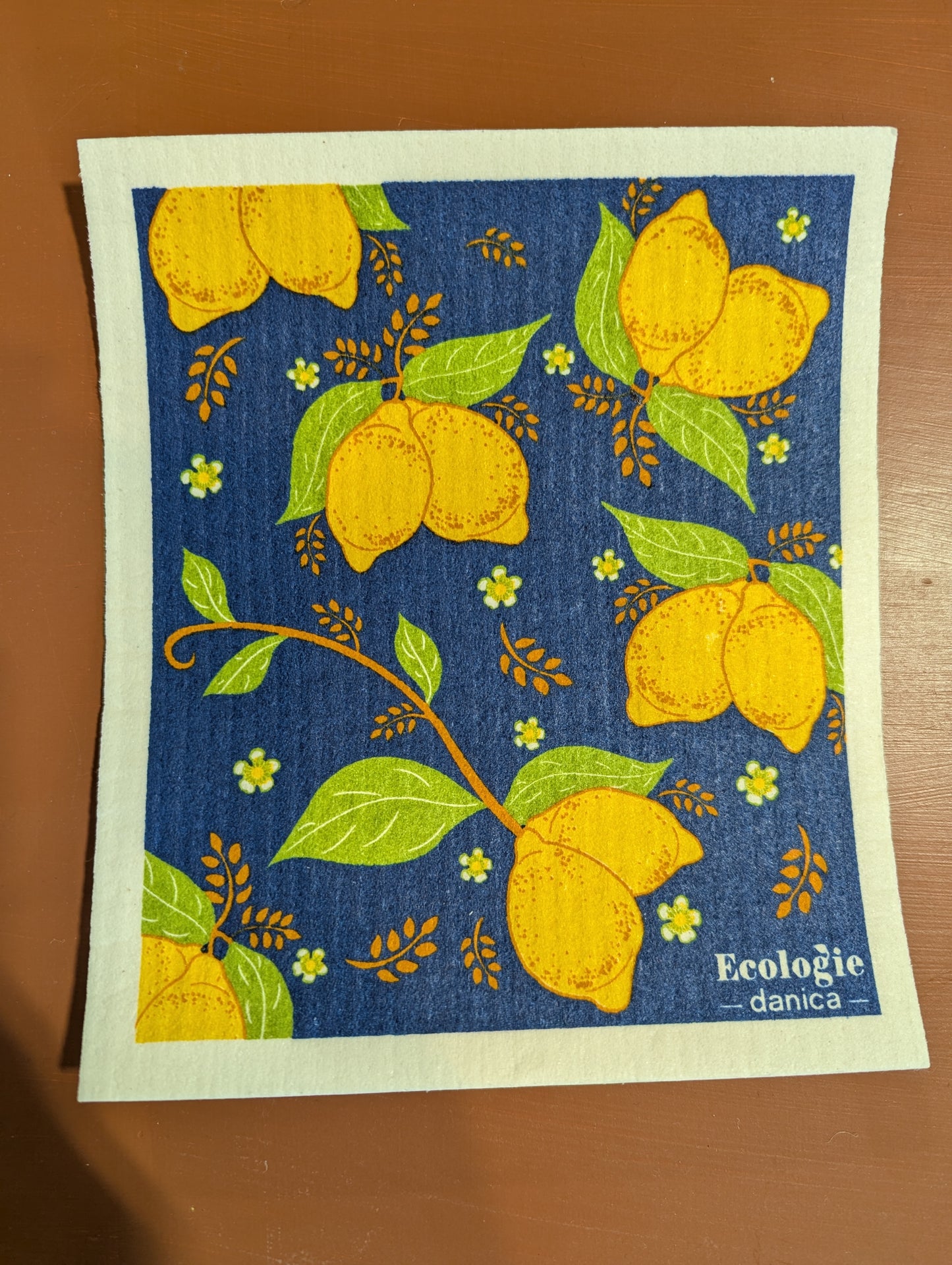 Lemon Swedish Dishcloth