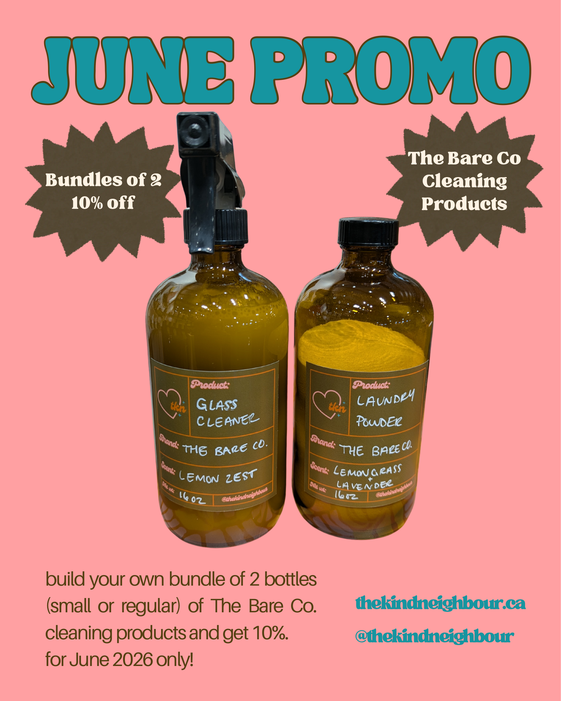 June Promo - Bare Co Bundle of 2 - 8 oz