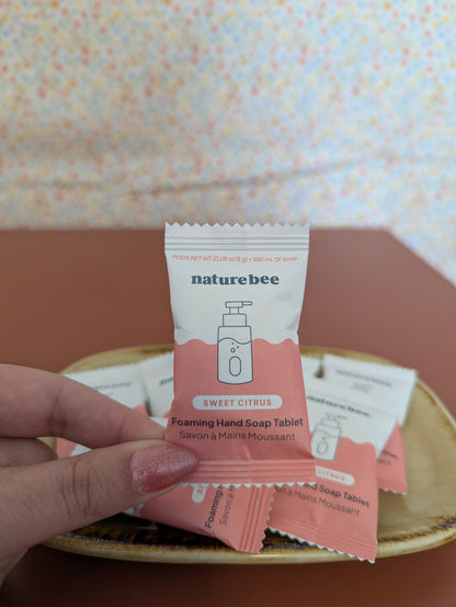 Nature Bee - Concentrated Foaming Hand Soap - Pod