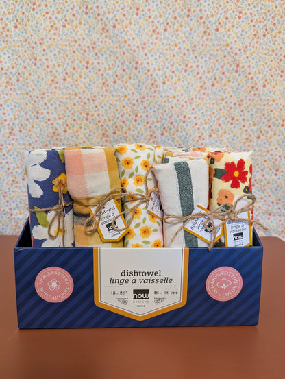 Full Bloom Dish Towels