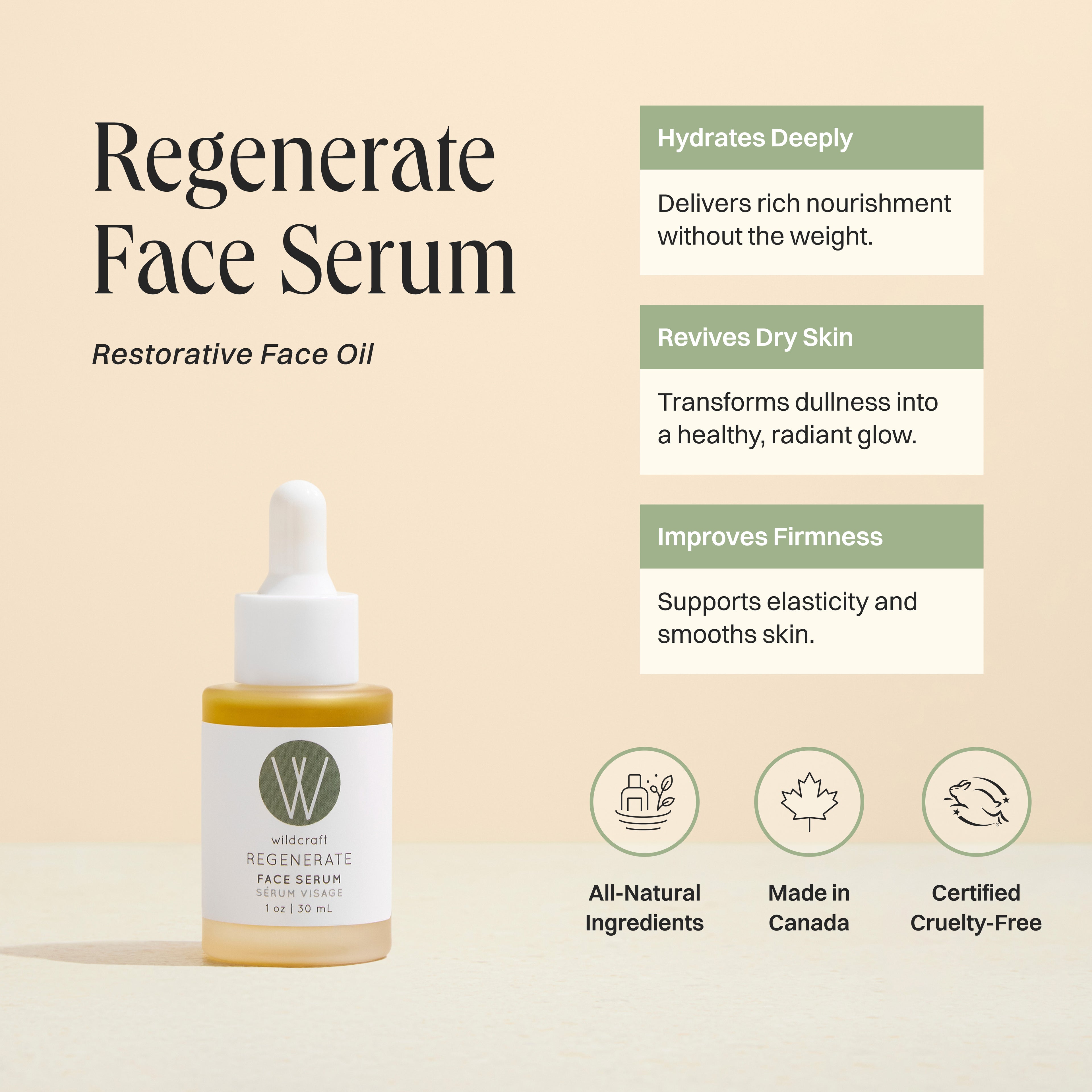 Wildcraft - Regenerate Face Serum