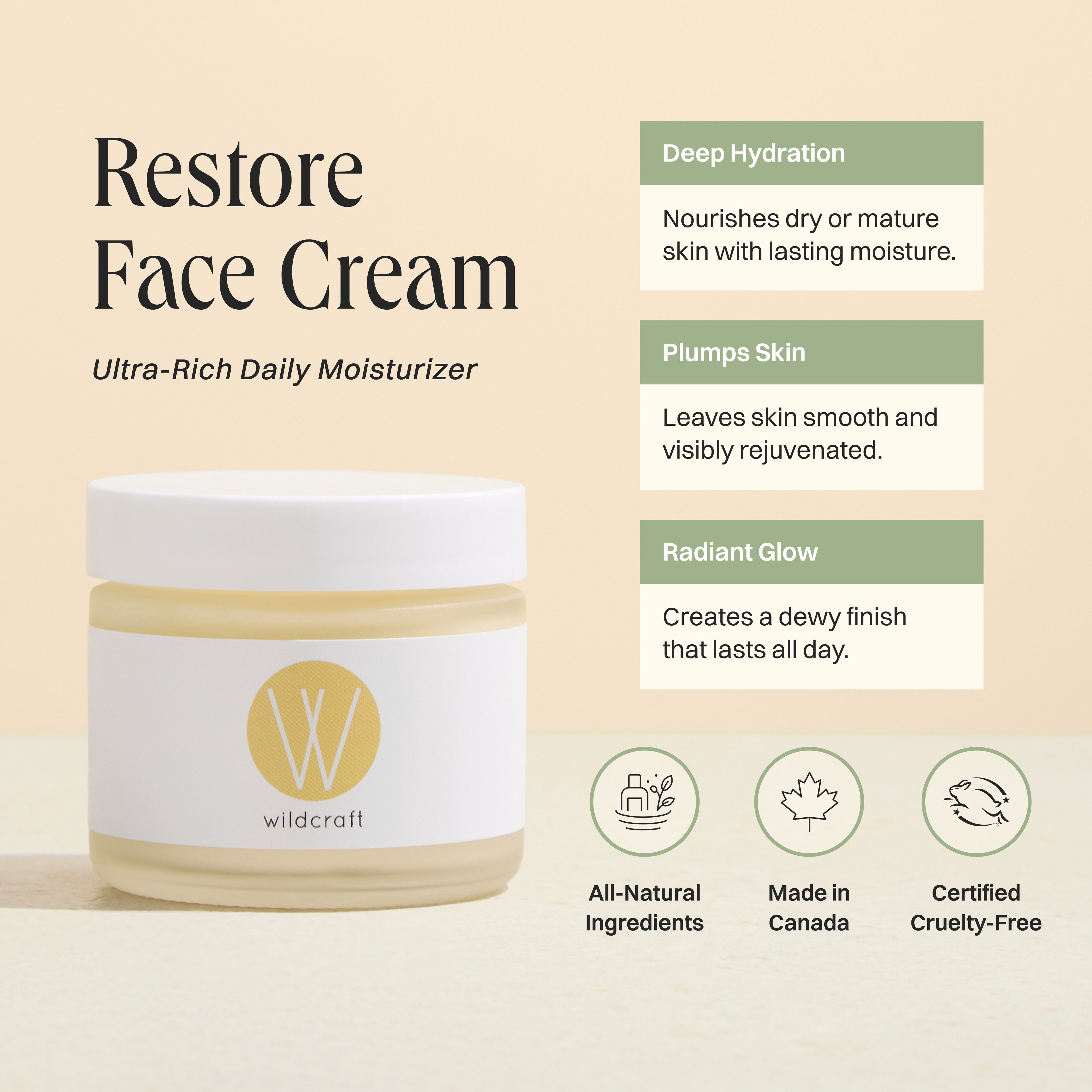 Wildcraft - Restore Face Cream