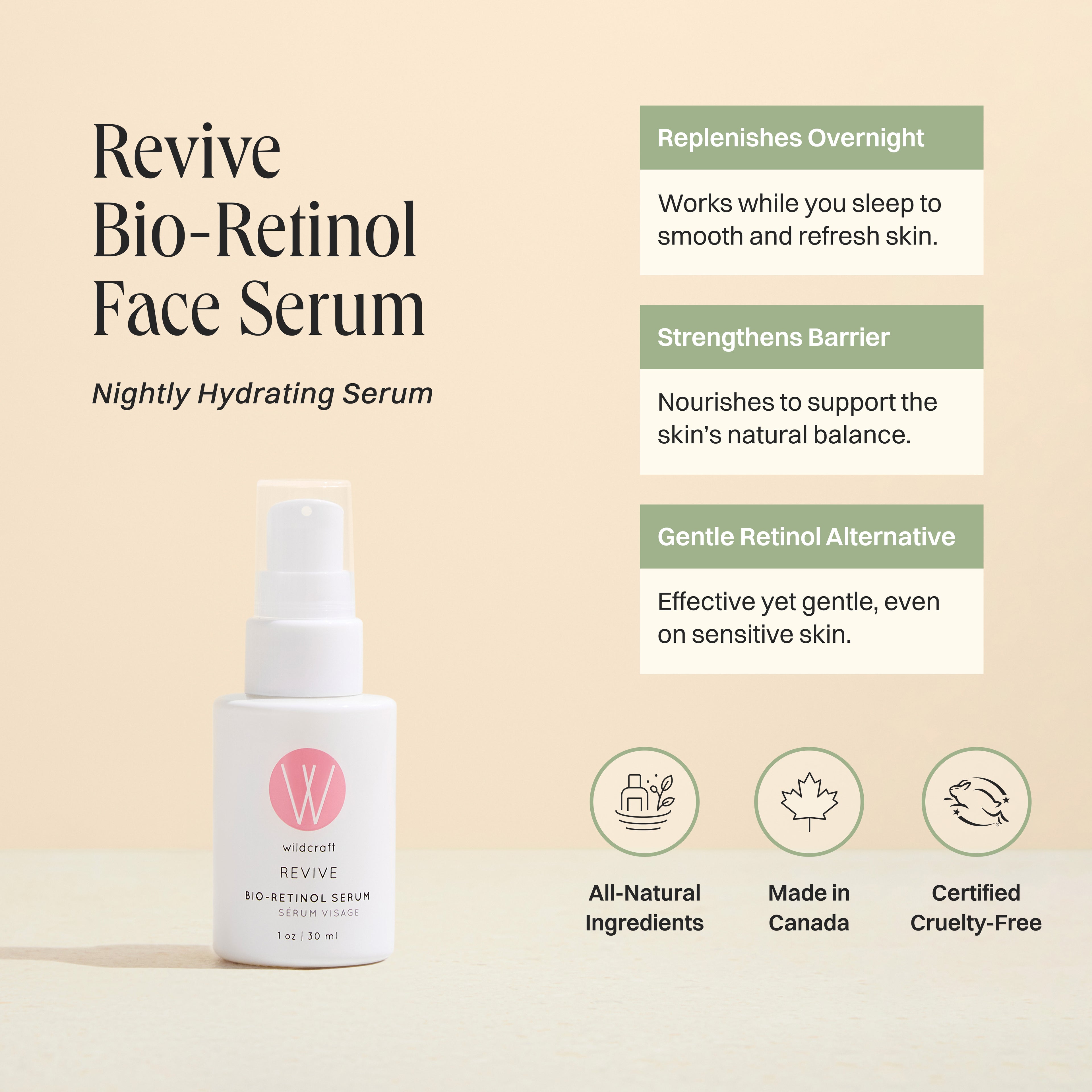 Wildcraft - Revive Bio-Retinol Face Serum